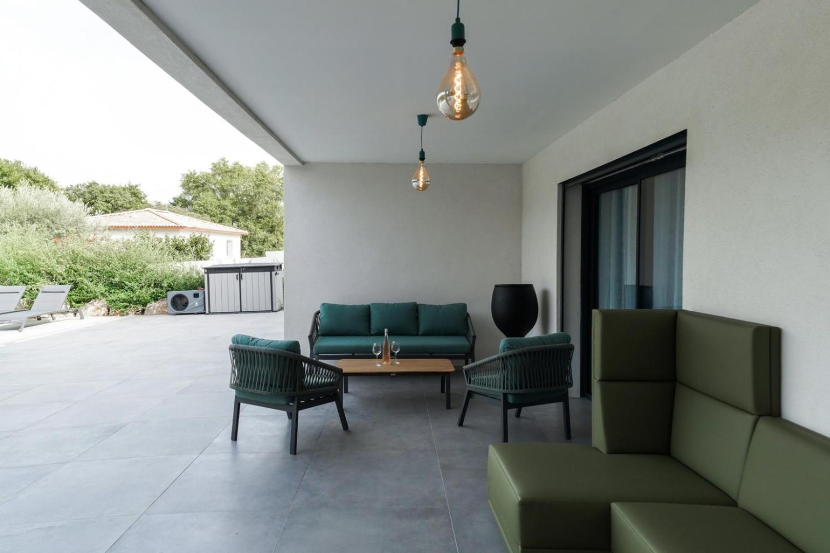 Tres Belle Villa A Ghisonaccia Avec Piscine Chauffee Exterior foto